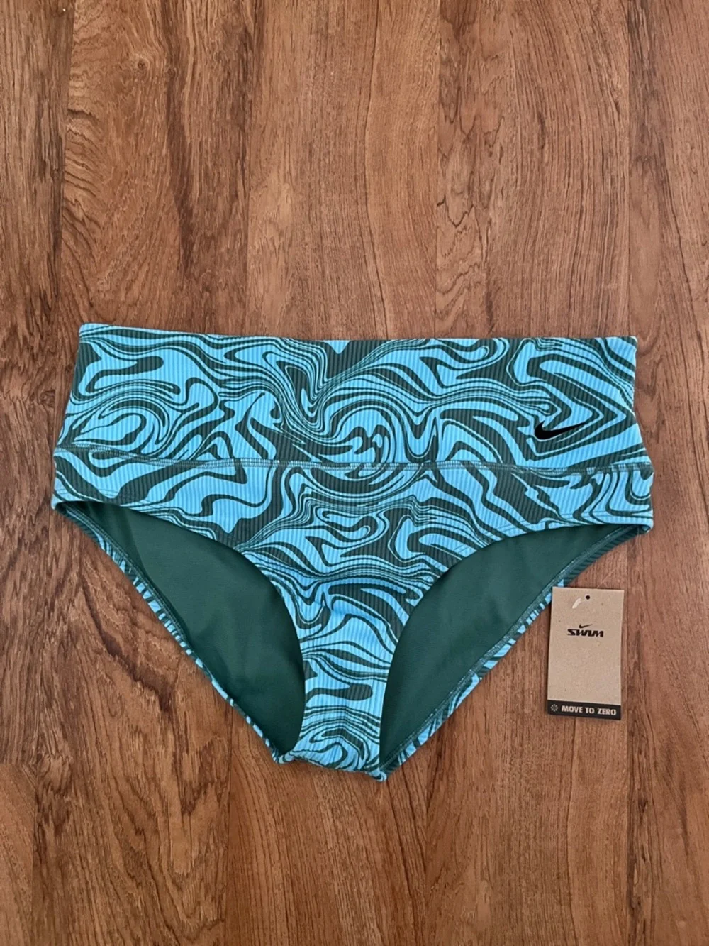 NWT Nike Swim Swirl Bikini Bottoms